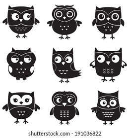 Owl Silhouette Images Stock Photos Vectors Shutterstock