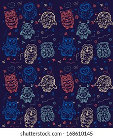 Owls Pattern