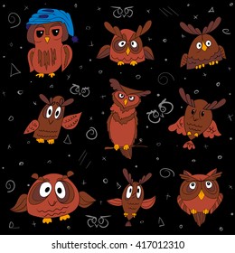 owls set color