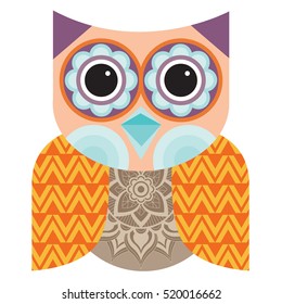 Owls Vector, Owls Illustration Doodle Vector