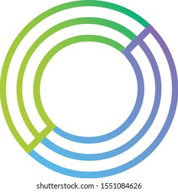 Own Coin Vector Logo Icon