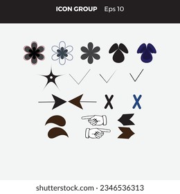Own concept image icon.Eps 10 