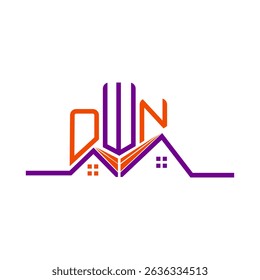 OWN Design de logotipo Real State, OWN logotipo simples e moderno. PRÓPRIO design de alfabeto luxuoso  