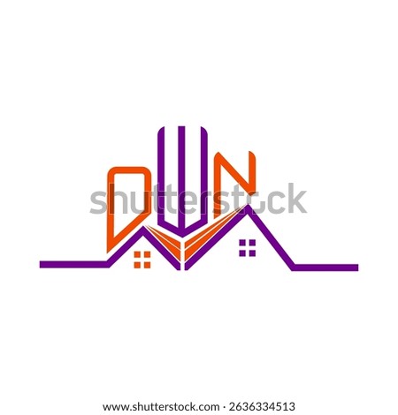 OWN Real State logo design, OWN simple and modern logo. OWN luxurious alphabet design  