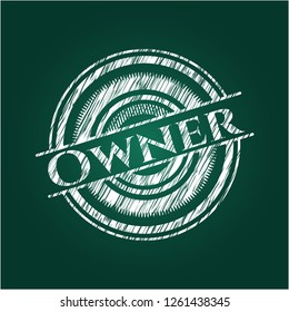 Owner chalk emblem