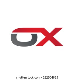 OX company linked letter logo