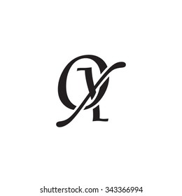 OX initial monogram logo
