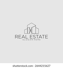 OX initial monogram logo for real estate with luxury building style