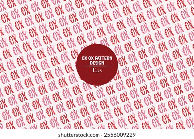 OX OX pattern background, love, be mine, happy valentines day, OX, pattern, seamless pattern, vector, background