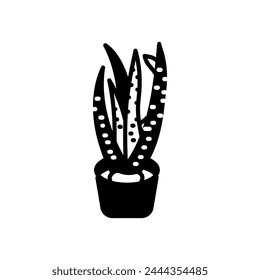 Ox Tongue Plant icon in vector. Logotype