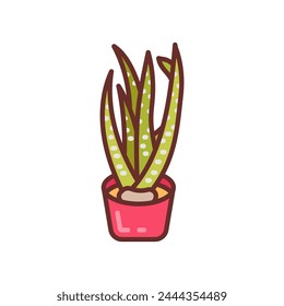 Ox Tongue Plant icon in vector. Logotype