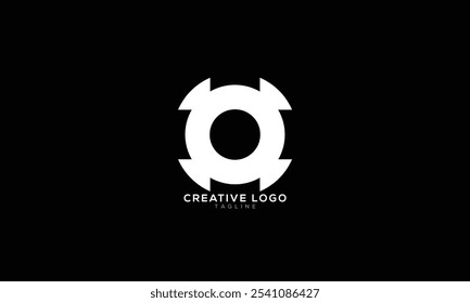 OX XO Abstract initial monogram letter alphabet logo design