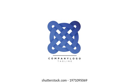 OX XO initials monogram letter text alphabet logo design