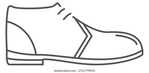 Symbol der Oxford-Startlinie. Elegante Modeschuhe