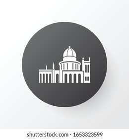 Oxford university icon symbol. Premium quality isolated education element in trendy style.