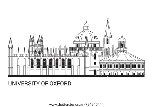 oxford university vector illustration stock vector royalty free 754540444 https www shutterstock com image vector oxford university vector illustration 754540444