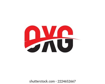 OXG Letter Initial Logo Design Vector Illustration