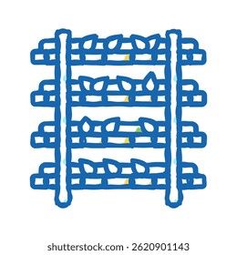 oxidation tea doodle icon sketch vector. oxidation tea sign. isolated symbol illustration