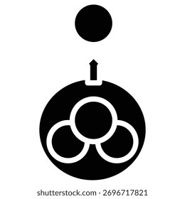 Icono de Web de oxidación en estilo audaz