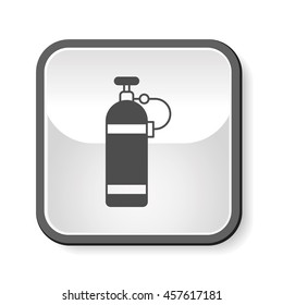 Oxygen bottles icon
