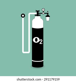 Oxygen cylinder