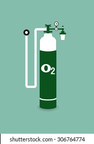 Oxygen cylinder 