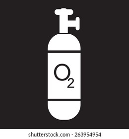 Oxygen Cylinder Icon