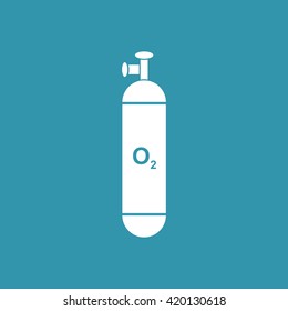 Oxygen Cylinder Icon. Eps-10.