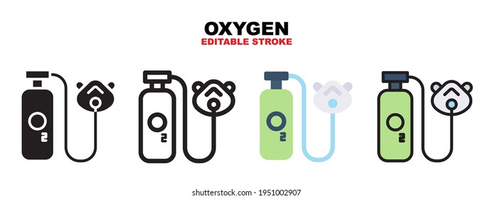 Oxygen icon set with different styles. Icons designed in filled, outline, flat, glyph and line colored. Editable stroke and pixel perfect. Can be used for web, mobile, ui and more.