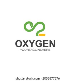 oxygen icon vector concept design template web