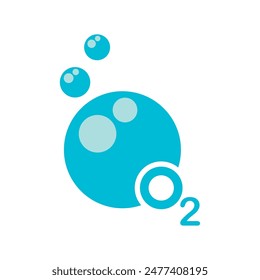 oxygen icon vector illustration design template