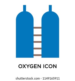 Oxygen icon vector isolated on white background for your web and mobile app design, Oxygen logo concept