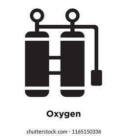 Oxygen icon vector isolated on white background, Oxygen transparent sign , vacation symbols