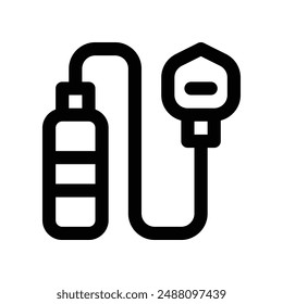 oxygen icon. vector line icon for your website, mobile, presentation, and logo design.