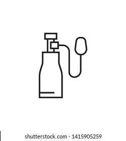 oxygen icon- vector sign and symbol icon