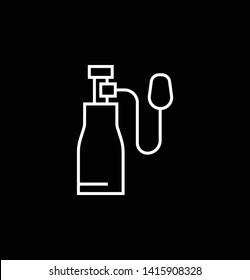oxygen icon- vector sign and symbol