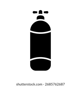 oxygen icon white on background