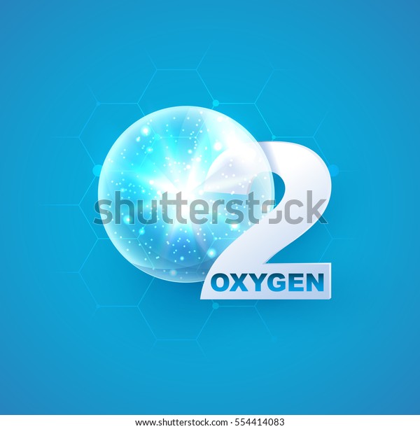 Oxygen Icons Abstract Drop Decoration Oxygen Stock Vector (Royalty Free ...