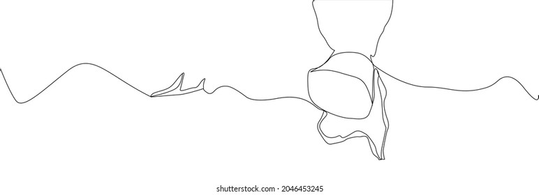 Oxygen mask and airplane image drawn in a single line. Objects for emergency instructions and emergency measures when traveling on an airplane.