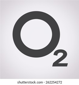 Oxygen O2 Icon