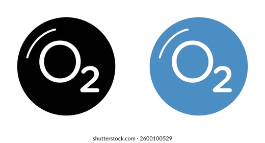 Oxygen O2 web vector icons