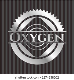 Oxygen silver emblem