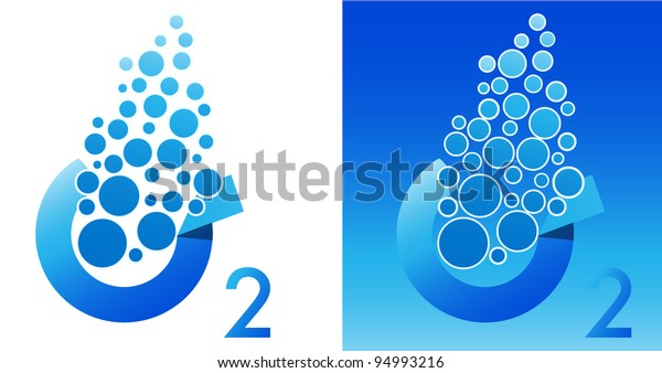 Oxygen Symbol Stock Vector (Royalty Free) 94993216