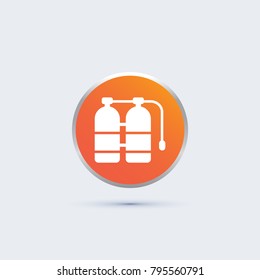 Oxygen tank icon