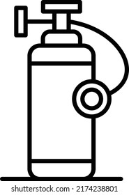 Oxygen Tank Pixel Perfect Detail Icon