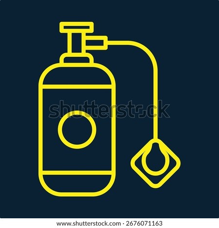 Oxygen Tank trendy artwork design useful creative vector Illustration fascinating colorful background.eps