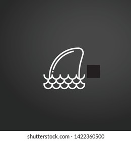 Oxygen Tank vector icon. Oxygen Tank concept stroke symbol design. Thin graphic elements vector illustration, outline pattern for your web site design, logo, UI. EPS 10.