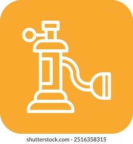 Oxygen Tank Vector Icon Design Illustration