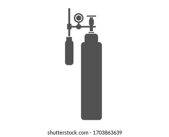 OXYGEN TANK VECTOR PUMP HIGH
