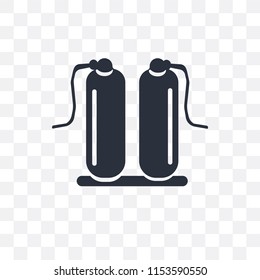 Oxygen vector icon isolated on transparent background, Oxygen logo concept